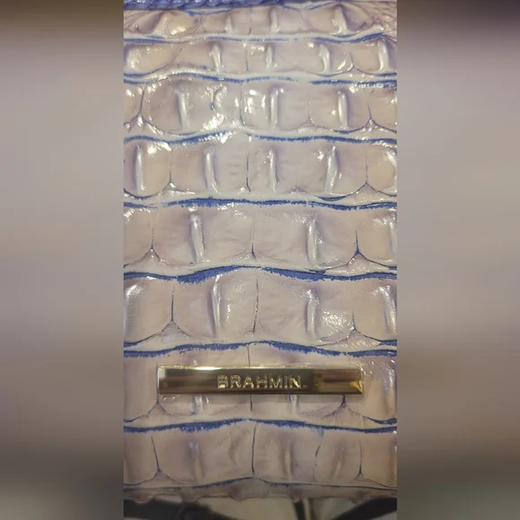 Brahmin Lorelei Shoulder Croc-Embossed Crossbody Bag - Picture 10 of 14